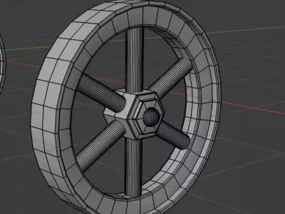 Stylized Cart PBR GameReady Low-poly 3D model
