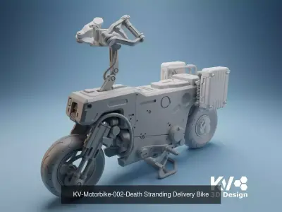 KV-Death Stranding Ultimate collection 3D Model Pack