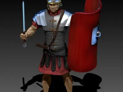 Roman Soldier 3D print model