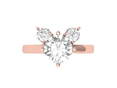 Wedding Ring  3D print model 356