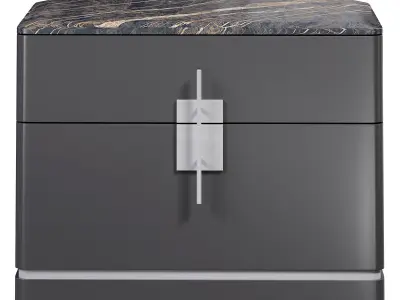 Batha Bedside Table By Evanyrouse 3D model