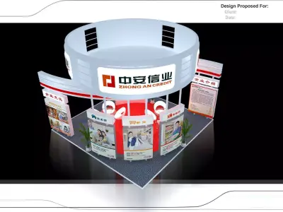 Exhibition - Area -6X6-3DMAX2012-017 3D model