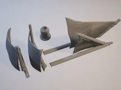 Cog ship -stl file-  3D print model