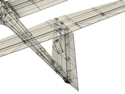RC SAILPLANE WINGSPAN 2350mm 3D print model