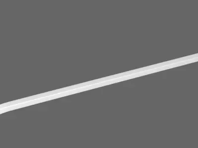 3D Crowbar Game Low-poly 3D model