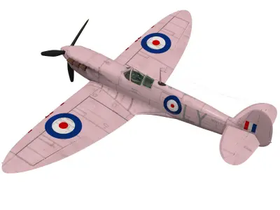 Supermarine Spitfire Mk-Ic PRU 3D model