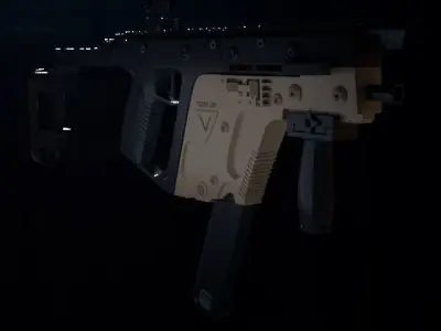 Vector taser gun 3D model