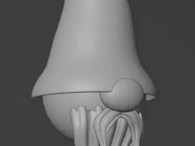 gnom face Free 3D model