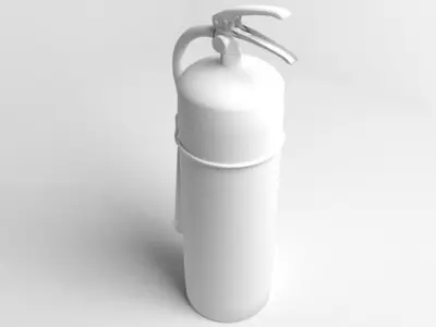 Fire Extinguisher 4 3D model