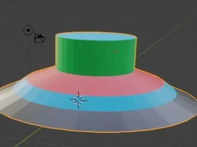 UFO MODEL hat 3D model