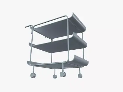 Industrial Service Cart 3D model purchase