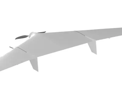 UNMANNED AERIAL VEHICLE TACHYON 3D model