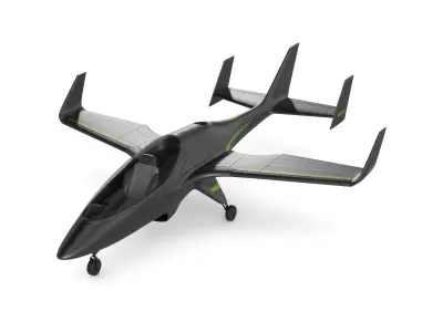 Light Aircraft 3D model