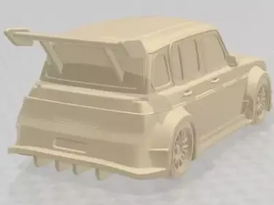 Renault 4 Tuning Printable Car 3D print model