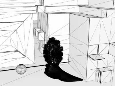 out of hand Free low-poly 3D model