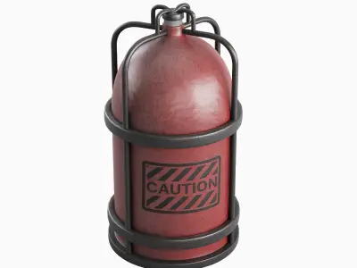 Gas Tank 02 3D model