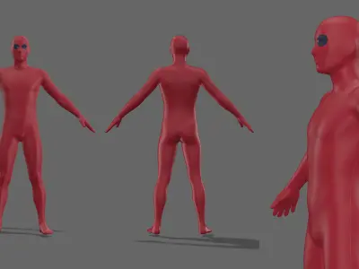 SUPERHERO SUITS genesis 8 male female highpoly 3D model