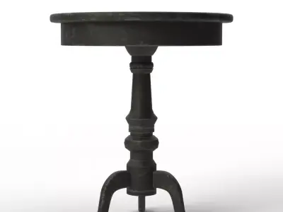 Cadey Side Table Low-poly 3D model