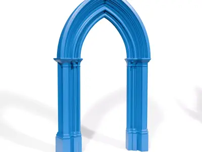 Gothic arches 3D print model