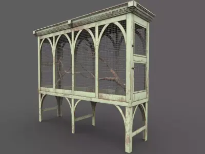 Bird Cage 3D model shop