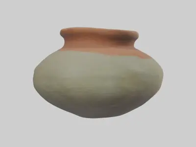 Pottery Model Low-poly 3D model