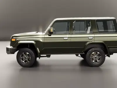 Generic 4WD Classic SUV 3D model