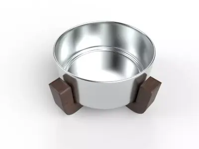 Pet Bowl M14 Low-poly 3D model