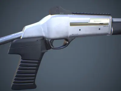 Benelli m4 Shotgun 3D model