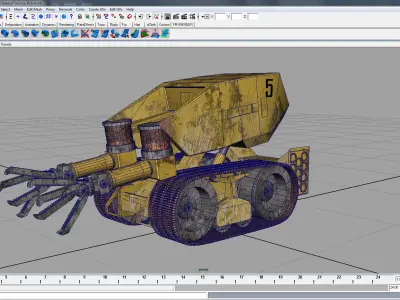 Service Robot 3D model buy