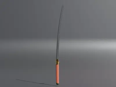 Simple Katana 3D model