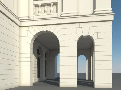 Church 3D model by 3DModelWarehouse