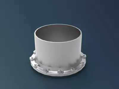 pipe flanges 3D print model