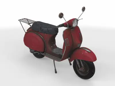 scooter 01 3D model