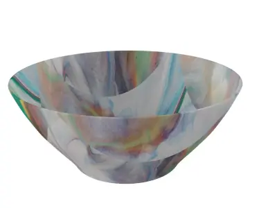 Bowl in diffrent Pattren 3D model purchase