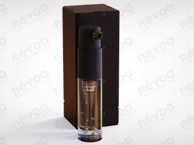 Vial Series - Cream pump CP-SO-01 - 2 ml 3D model