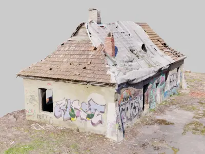Abandoned-Soviet-Base-Building-2 3D model