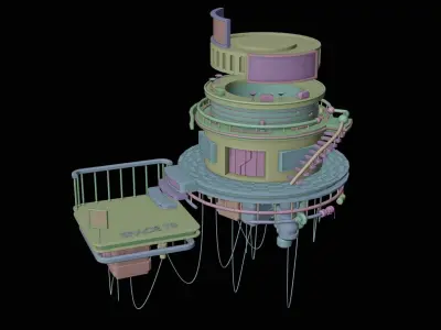 Fly-in Joint  3D model