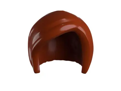 Custom3Dprint Minifigure Accessory - Minifigure Hair S2 - 119 3D print model
