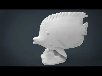 Decorative Fish 3D model