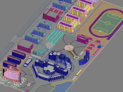070725 bd school 3D model