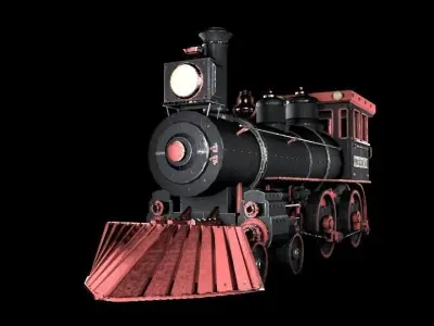 Locomotive Virginia  3D model