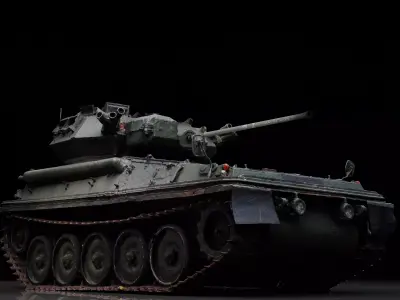 Scimitar Light Tank 3D model