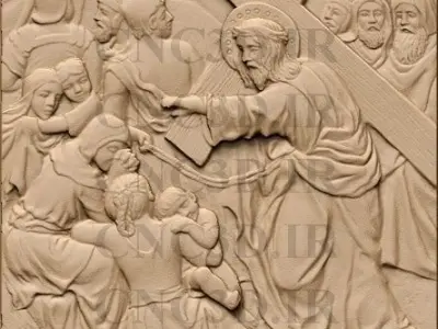 The crucifixion of Jesus Christ- Part 2 3D print model