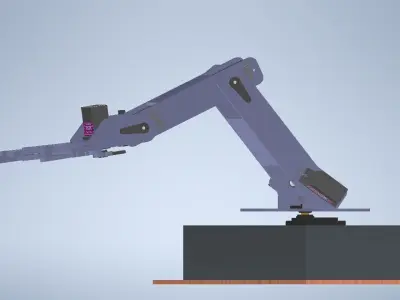 Hand Robot 3D print model