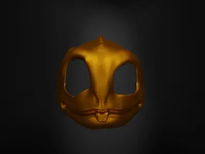 How to Train Your Dragon Face Mask - Kids Face Mask Halloween 3D print model