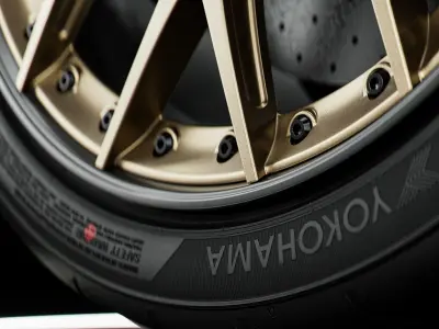 Yokohama Advan Neova AD9 275 30 R20 3D model