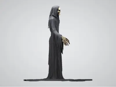 Spectral Guardian Low-poly 3D model