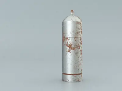 laos Gas Bottle 3D model