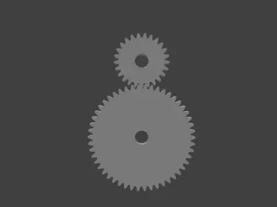 GEARS 3D model by fabn3d