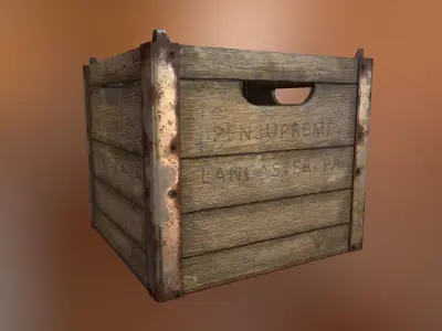 Pensupreme lancaster pa Box Free low-poly 3D model